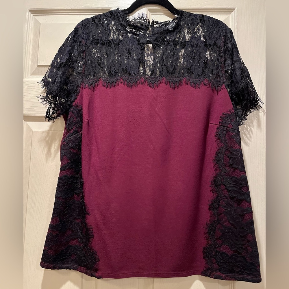Eloquii Lace Top